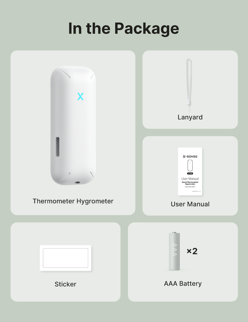 STH0B Smart Thermometer Hygrometer