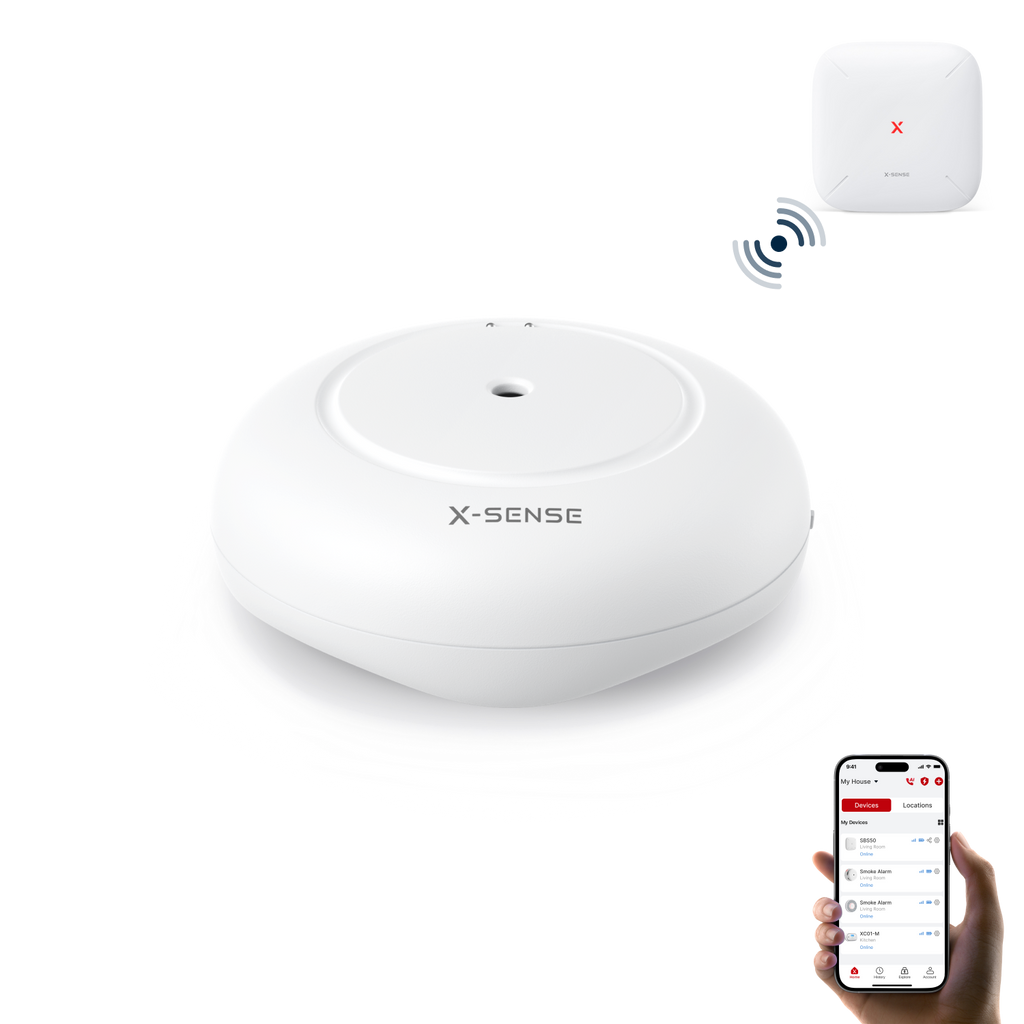 SWS51 Smart Water Leak Detector with App Notifications | X-Sense