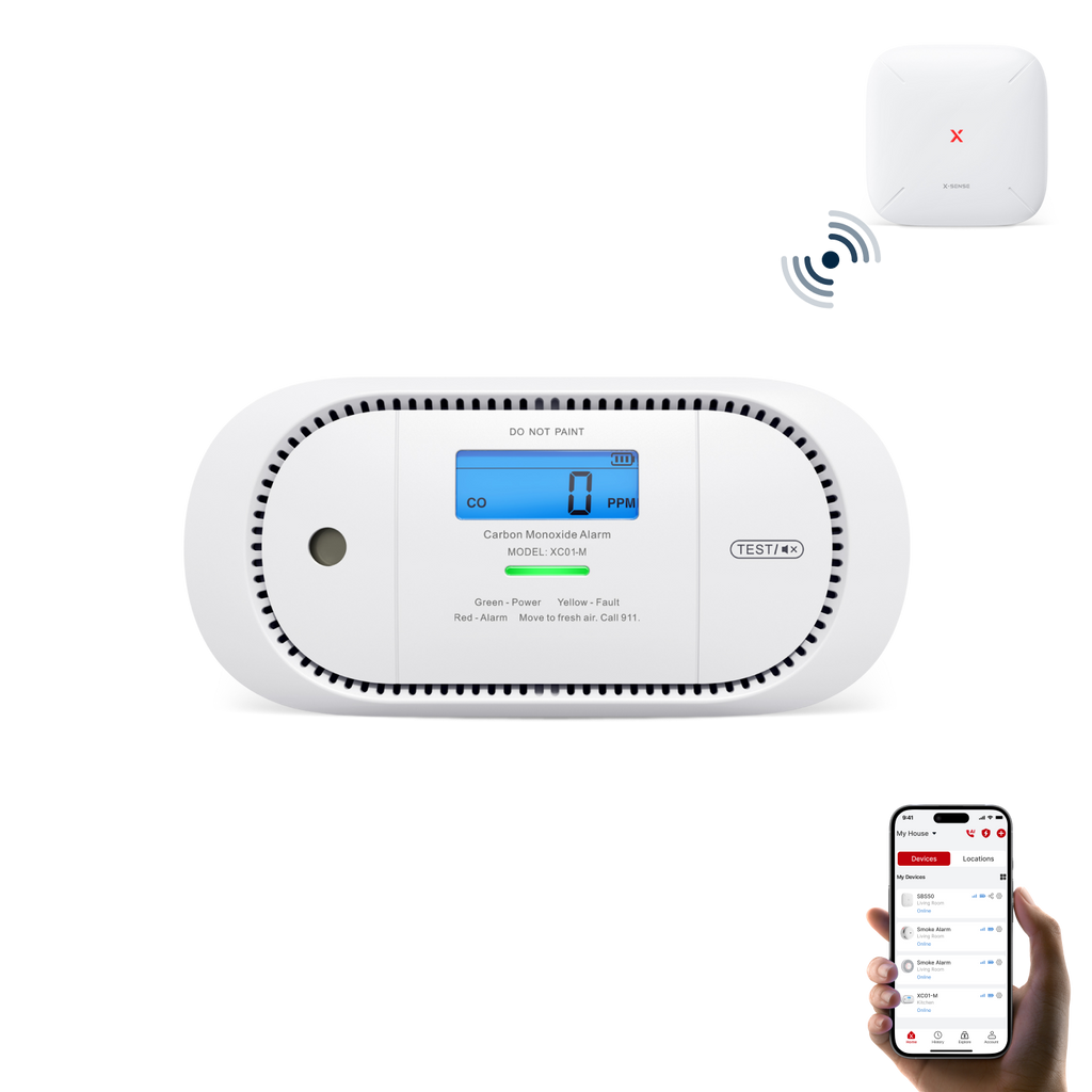 XC01-M Smart Carbon Monoxide Alarm | X-Sense