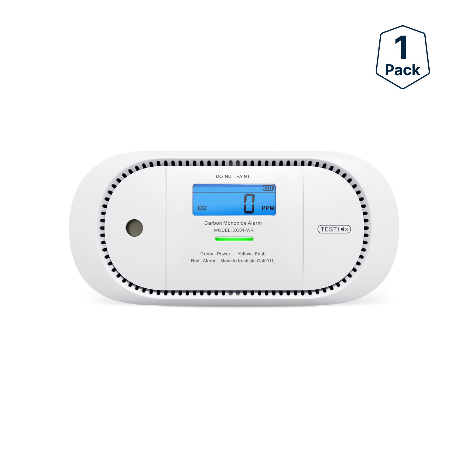 X-Sense XC01-WR Wireless Interconnected Carbon Monoxide Detector/CO Alarm