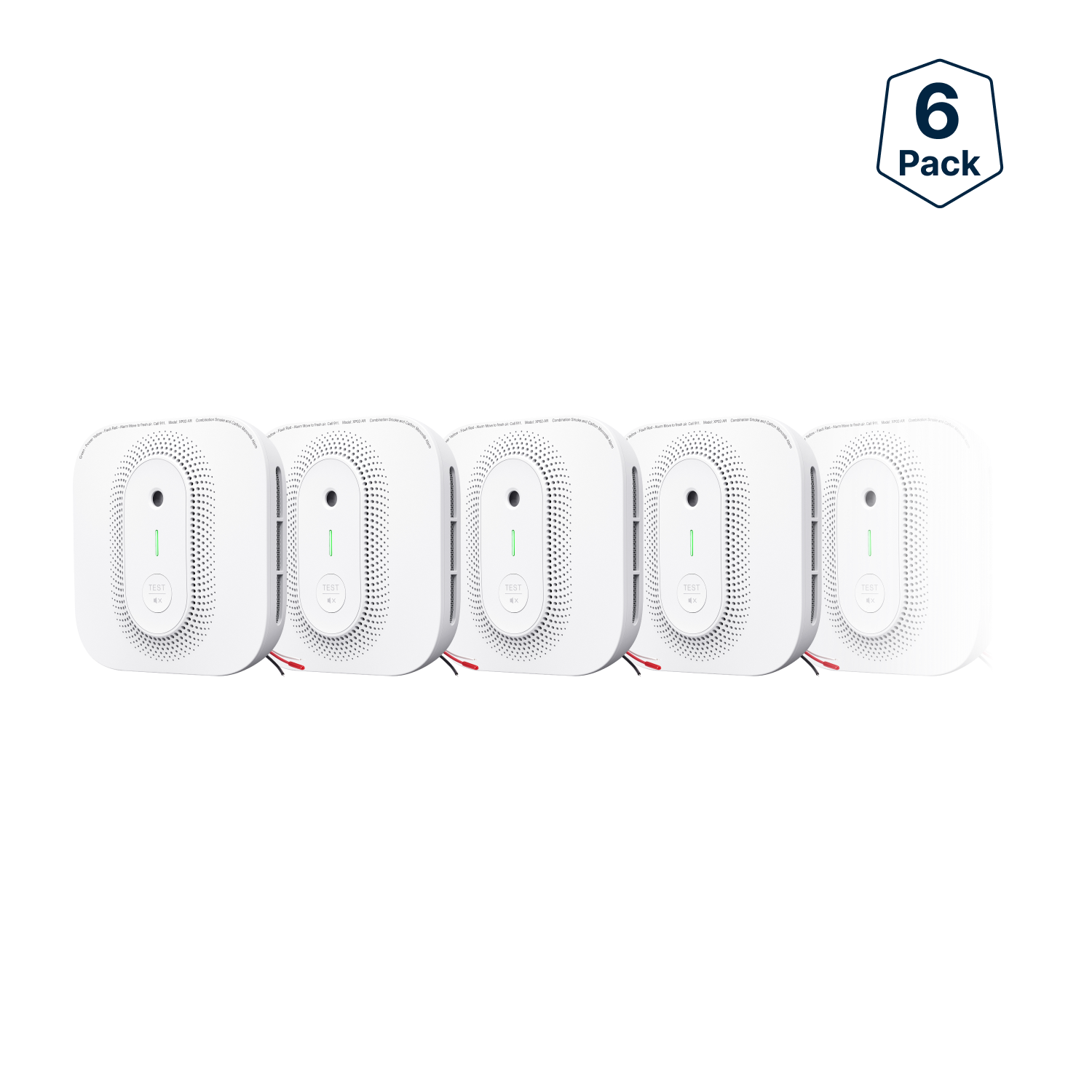 XP02-AR Hardwired Smoke and CO Detector with Voice Alert | X-Sense