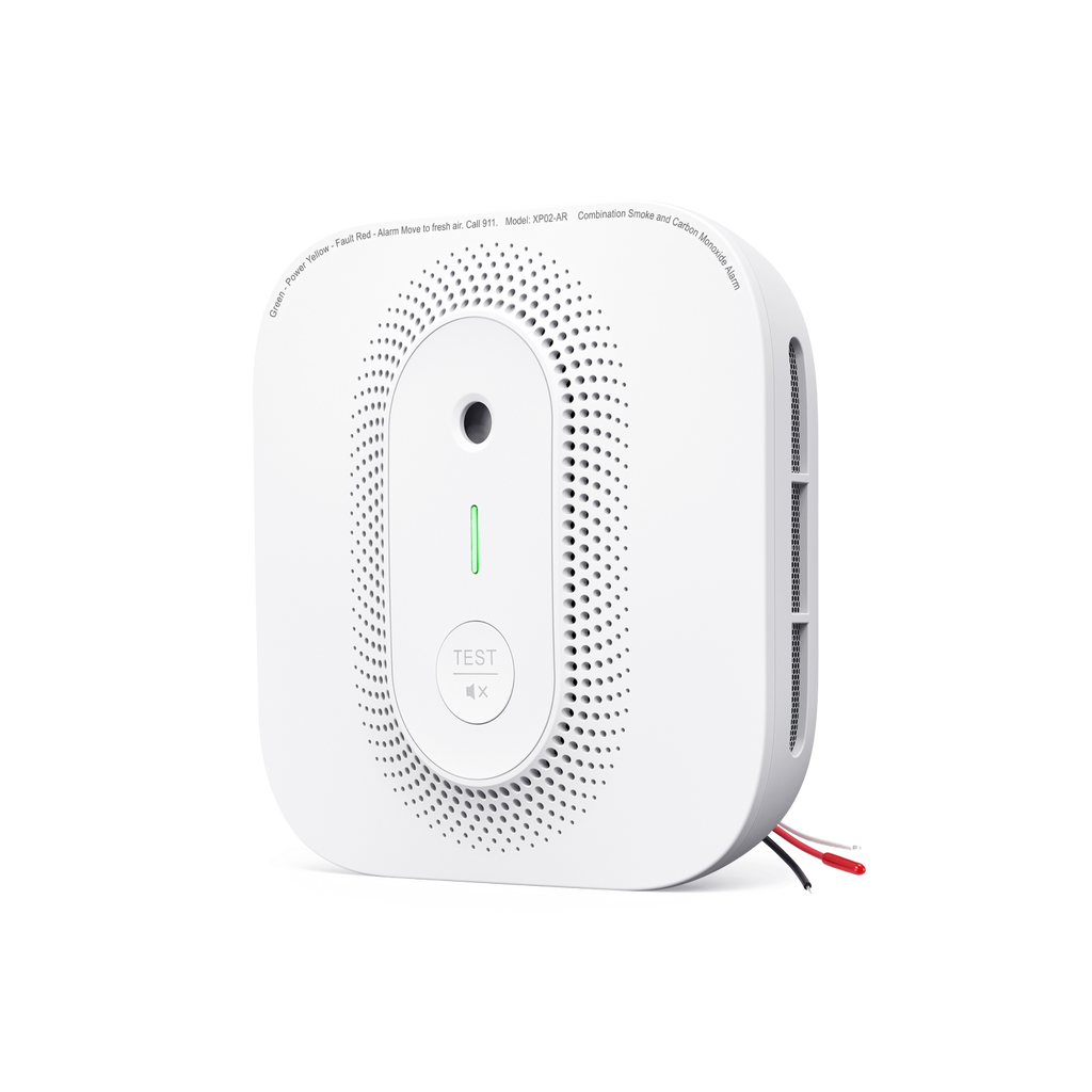 XP02-AR Hardwired Smoke and CO Detector with Voice Alert | X-Sense