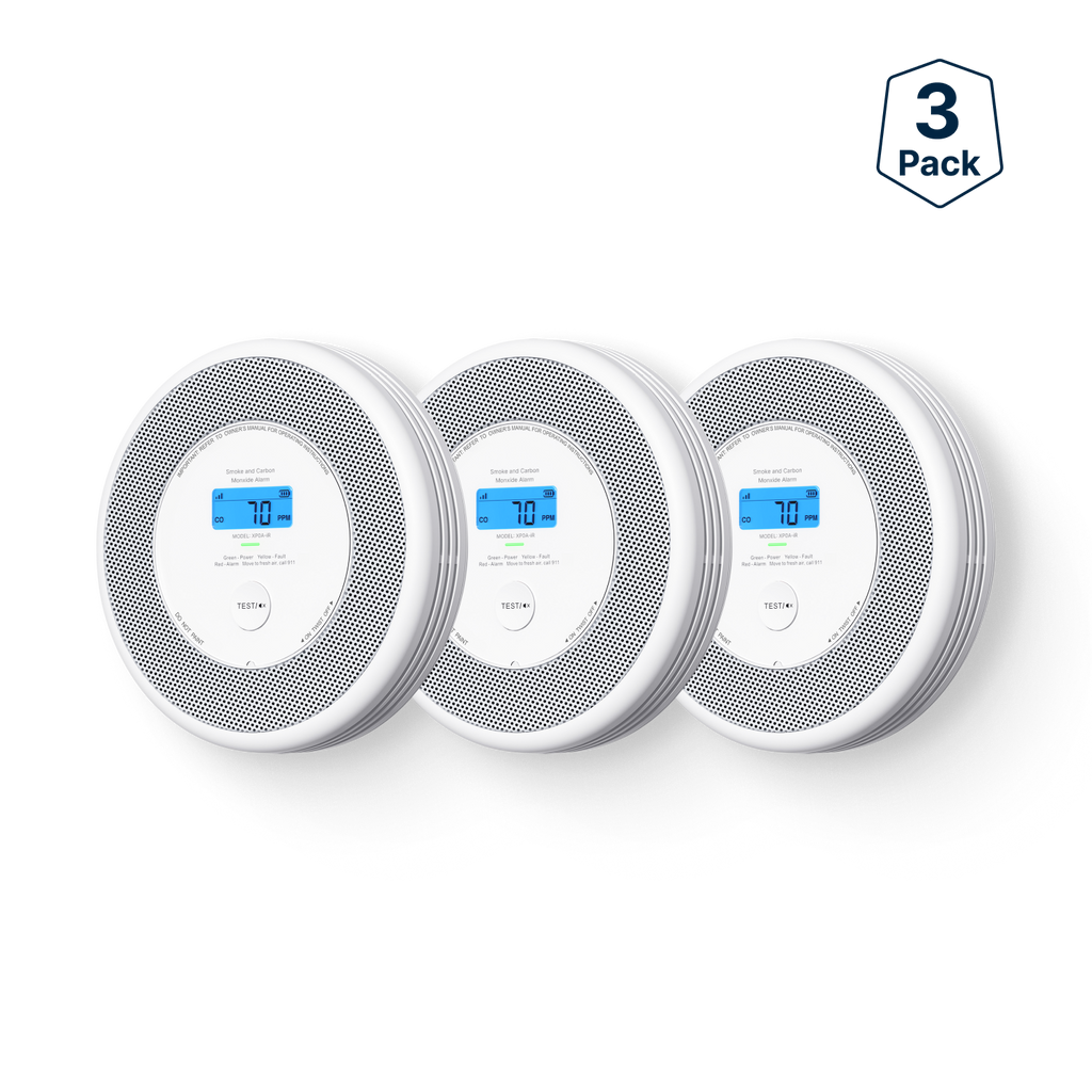 XP0A-iR Smart Smoke and CO Alarm with Voice Alert & App | X-Sense