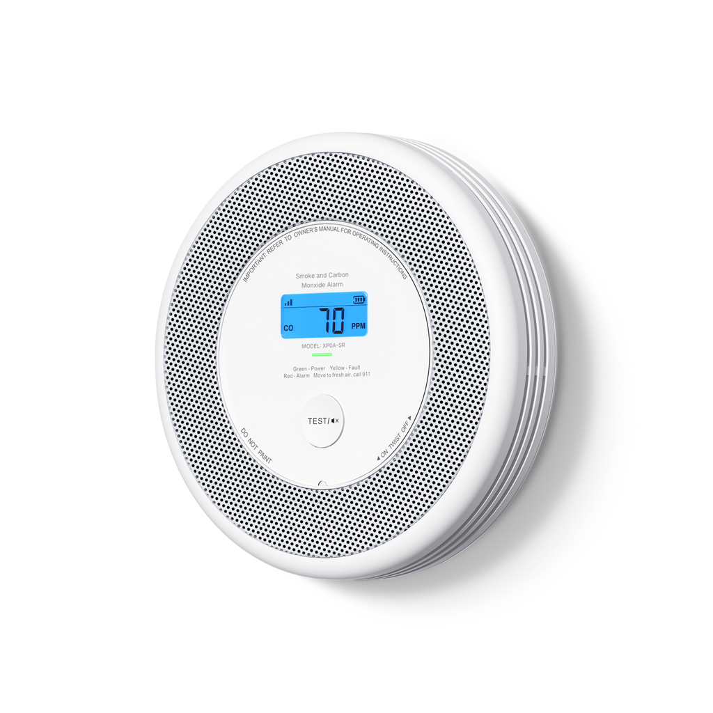 XP0A-SR Standalone Smoke and CO Alarm with Voice Alerts