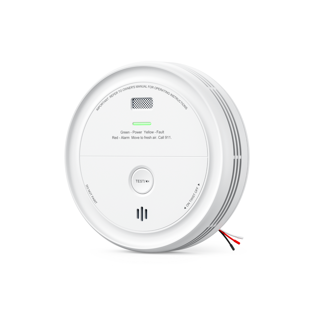 XP0J-SA Hardwired Smoke and CO Alarm with Voice Alerts