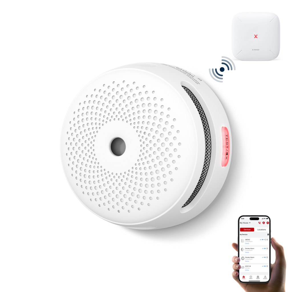 FS31 Interconnected Smart Smoke Alarm Kit | X-Sense