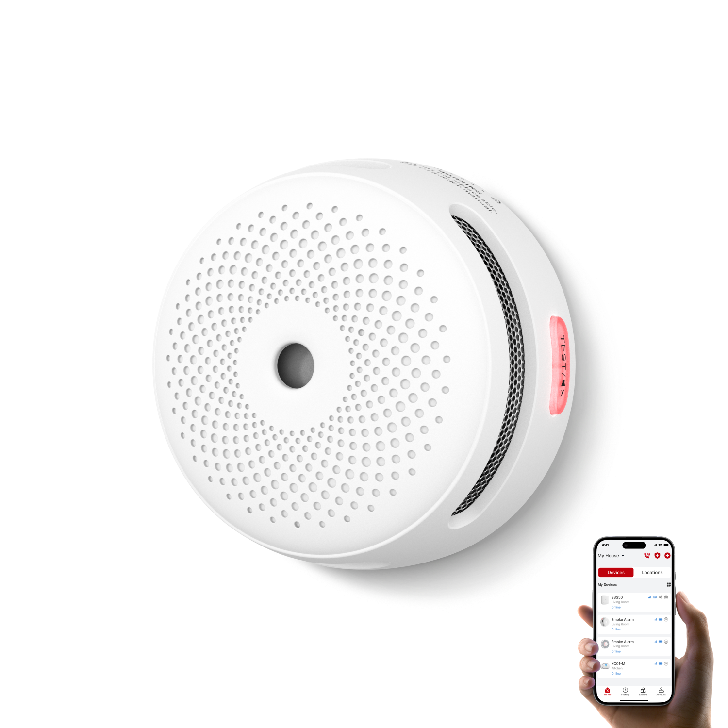 X-Sense | XS01-WX Wi-Fi Smoke Alarm/Detector
