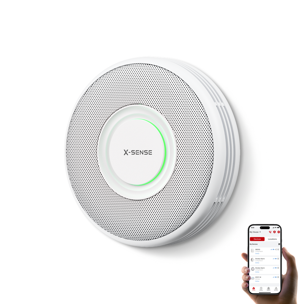 XS0B-iR Smart Smoke Alarm with Voice Alerts