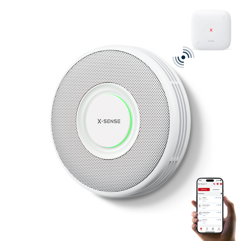XS0B-MR Smart Smoke Detector with Voice Alarm | X-Sense